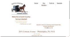 Desktop Screenshot of padutchcountrymarket.com